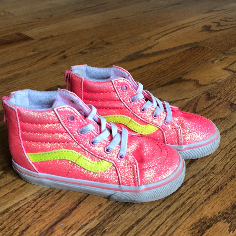 Vans toddler high tops. Great condition. Size 8
